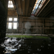 Illustration for article titled Abandoned Shipyard Halls Look Magical After Heavy Rain
